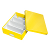 Leitz 6058 WOW boîte de rangement moyenne - jaune 60580016 226231 - 3