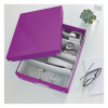 Leitz 6058 WOW boîte de rangement moyenne - violet 60580062 211763 - 5