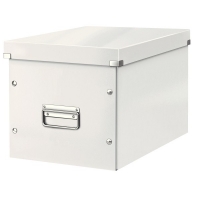 Leitz 6108 grande boîte de rangement cubique - blanc 61080001 226067