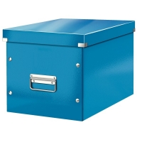 Leitz 6108 grande boîte de rangement cubique - bleu 61080036 226069