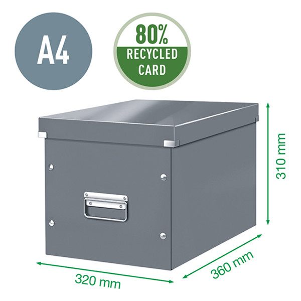 Leitz 6108 grande boîte de rangement cubique - menthe 61080051 226071 - 2