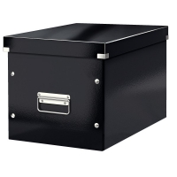 Leitz 6108 grande boîte de rangement cubique - noir 61080095 226074