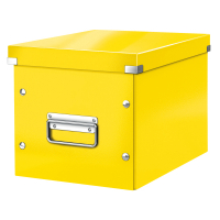 Leitz 6109 boîte de rangement cubique moyenne - jaune 61090016 226264