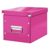 Leitz 6109 boîte de rangement cubique moyenne - rose