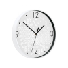 Leitz 9015 WOW horloge murale en plastique (Ø 29 cm) - blanc 90150001 226305