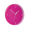 Leitz 9015 WOW horloge murale en plastique avec cadran rose (Ø 29 cm) - rose 90150023 226302