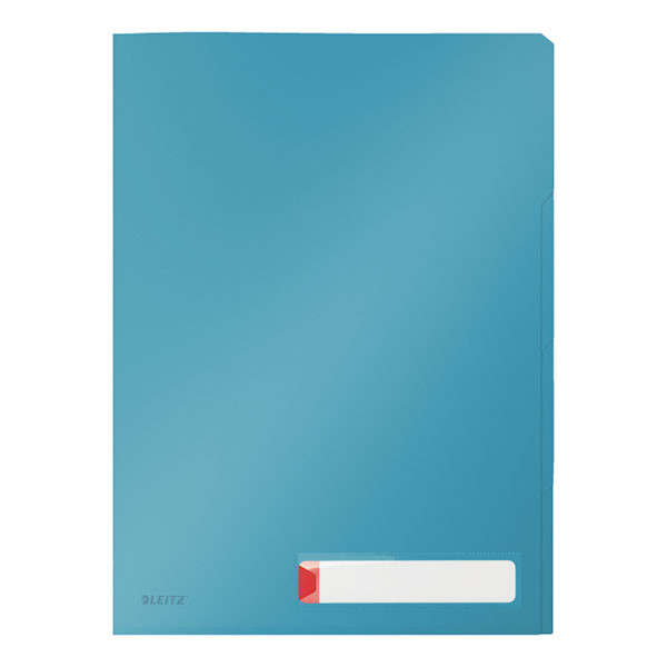 Leitz Cosy Privacy chemise de confidentialité à onglets A4 (3 pièces) - bleu serein 47160061 226398 - 1