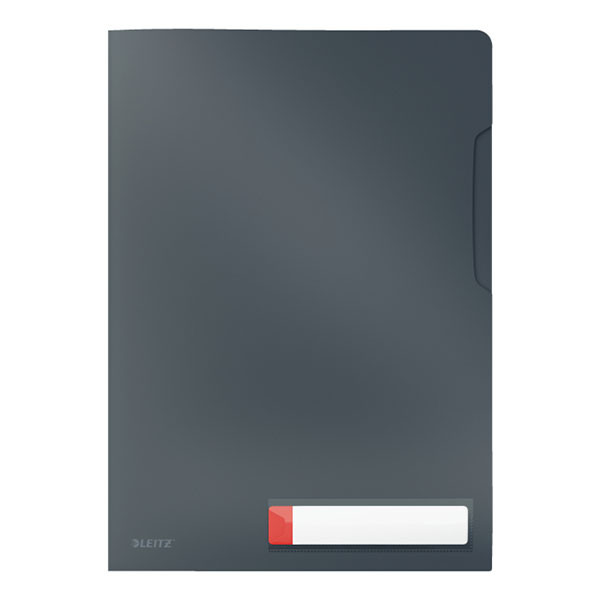 Leitz Cosy Privacy chemise de confidentialité A4 (3 pièces) - gris velours 47080089 226396 - 1