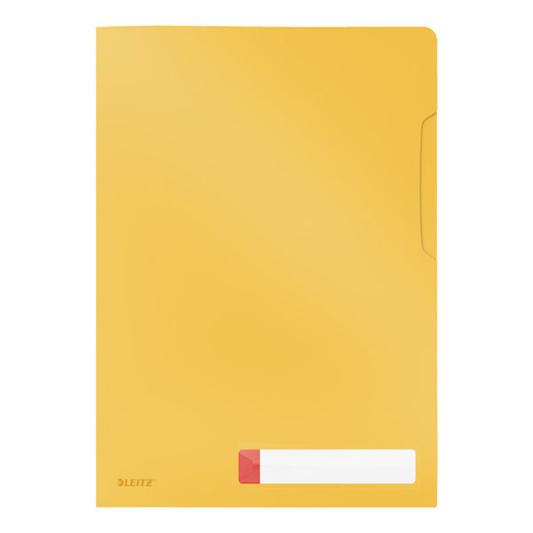 Leitz Cosy Privacy chemise de confidentialité A4 (3 pièces) - jaune foncé 47080019 226394 - 1