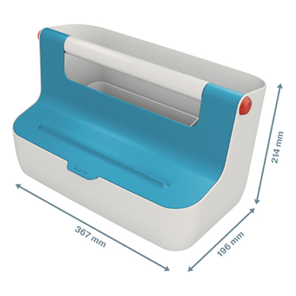 Leitz Cosy boîte de rangement - bleu serein 61250061 226437 - 5