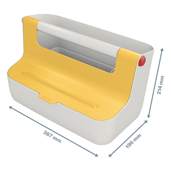 Leitz Cosy boîte de rangement - jaune foncé 61250019 226436 - 5