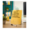 Leitz Cosy chevalet de bureau en verre avec marqueur - jaune foncé 39470019 226427 - 6