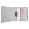 Leitz Cosy intercalaires imprimables en plastique A4 avec 20 onglets (11 trous) 12490000 226369 - 2