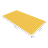 Leitz Cosy sous-main 80 x 40 cm - jaune chaud 52680019 226572 - 4