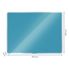 Leitz Cosy tableau en verre magnétique (60 x 40 cm) - bleu serein 70420061 226440 - 3