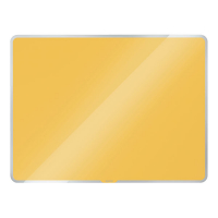 Leitz Cosy tableau en verre magnétique (60 x 40 cm) - jaune foncé 70420019 226439