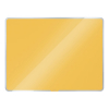 Leitz Cosy tableau en verre magnétique (60 x 40 cm) - jaune foncé 70420019 226439 - 1