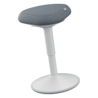 Leitz Ergo Active tabouret avec assise confortable et réglage pneumatique - gris clair 65440085 202757