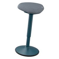 Leitz Ergo Active tabouret avec réglage pneumatique - gris foncé