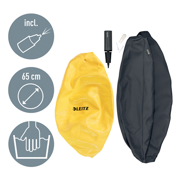 Leitz Ergo Cosy Active ballon d'assise 65 cm - gris foncé 52790089 227591 - 3
