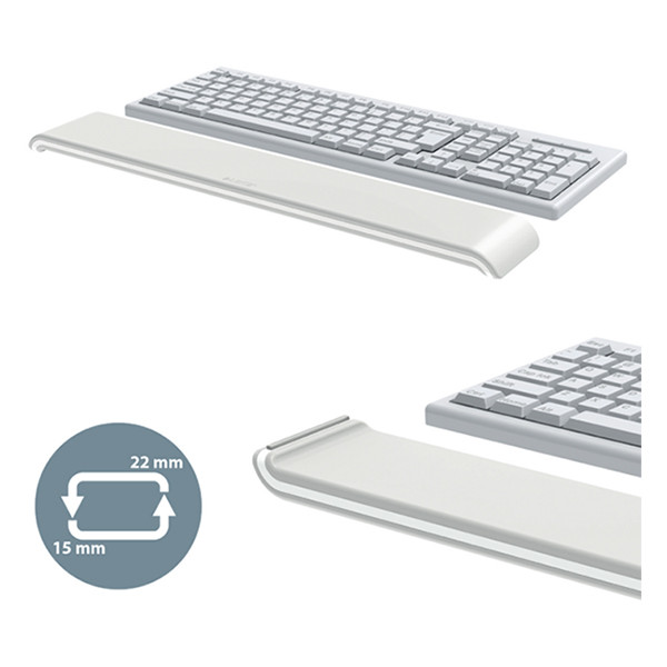 Leitz Ergo Cosy repose-poignet ajustable pour clavier - gris 65.240.085 226576 - 5