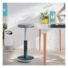 Leitz Ergo Cosy tabouret ergonomique assis/debout - gris 65180089 227600 - 4