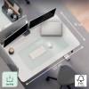 Leitz Ergo bureau assis-debout électrique 120 x 70 cm - blanc 243785 - 2