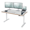 Leitz Ergo bureau assis-debout électrique 140 x 80 cm - blanc 243786 - 1