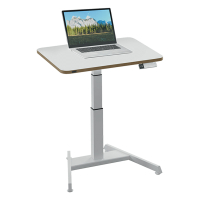 Leitz Ergo bureau assis-debout électrique 80 x 60 cm - blanc