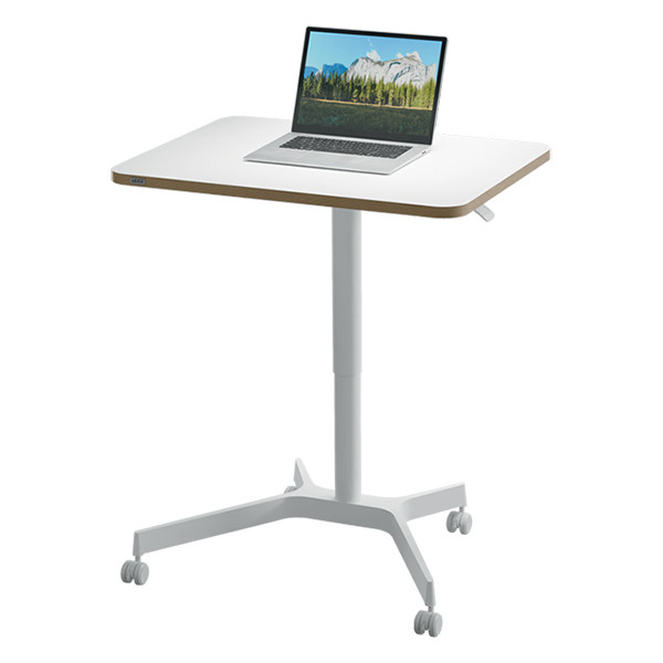 Leitz Ergo bureau assis-debout mobile 80 x 60 cm - blanc 65360001 202548 - 1