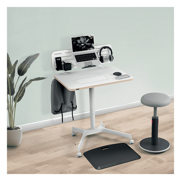 Leitz Ergo bureau assis-debout mobile 80 x 60 cm - blanc 65360001 202548 - 9