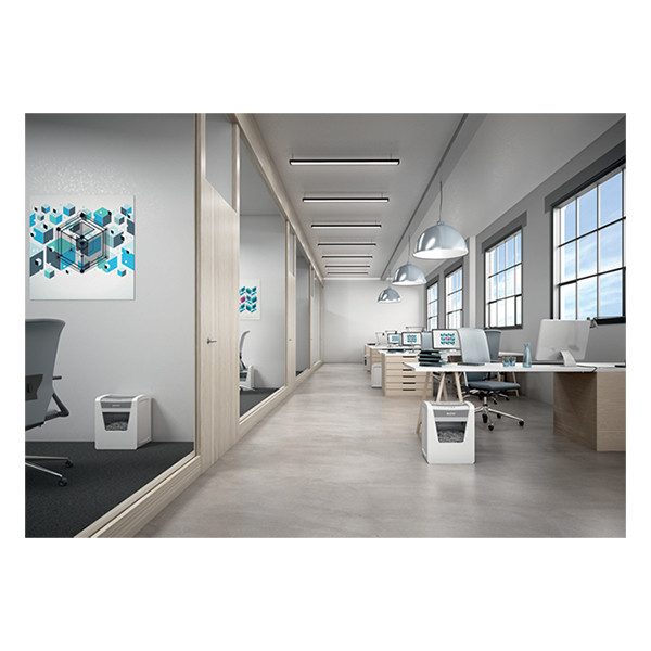 Leitz IQ Office déchiqueteuse micro-copeaux - blanc 80020000 226115 - 5