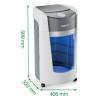 Leitz IQ OptiMax Office déchiqueteuse micro-copeaux 83600000 227640 - 5