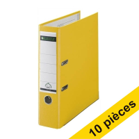 Offre : 10x Leitz 1010 classeur A4 plastique 80 mm - jaune 280072