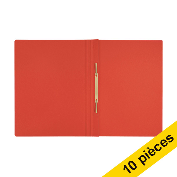 Offre : 10x Leitz Recycle dossier de devis - rouge 227573 - 1