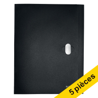 Leitz Offre : 5x Leitz Recycle porte-documents 30 mm (250 feuilles) - noir  280026