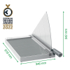 Leitz Precision Home Office massicot à levier 10 feuilles (A3) 90200000 226579 - 3