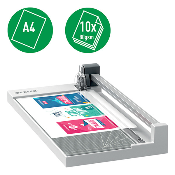 Leitz Precision Home Office massicot rotatif 10 feuilles (A4) 226585 - 3