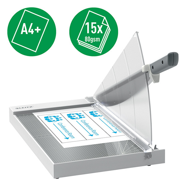 Leitz Precision Office massicot à levier 15 feuilles (A4+) 90210000 226580 - 2