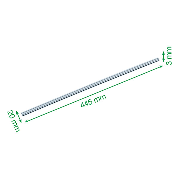 Leitz Precision guide-lame pour Office A4+ massicot à roulette (2 pièces) 90340000 226593 - 2