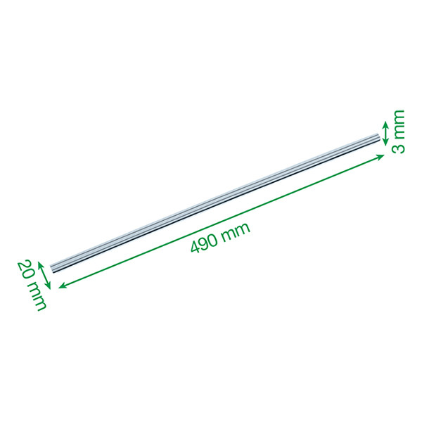 Leitz Precision guide-lame pour Office massicot à roulette A3 (2 pièces) 90350000 226594 - 2