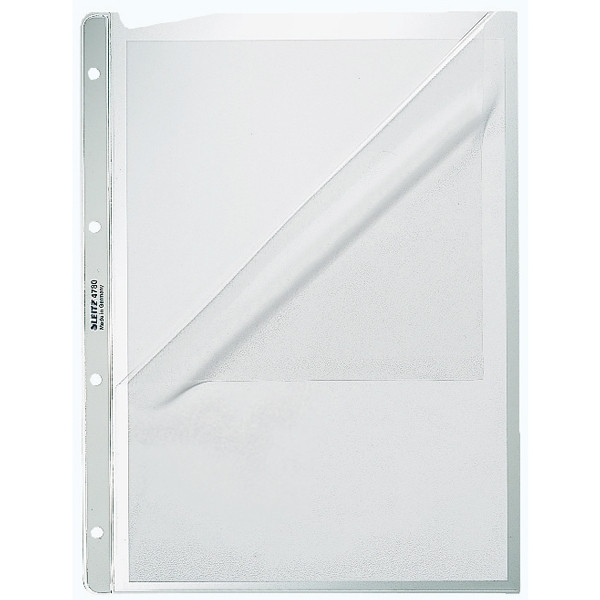 Leitz Premium pochette transparente A4 4 trous 130 microns (100 pièces) 47800003 211488 - 1