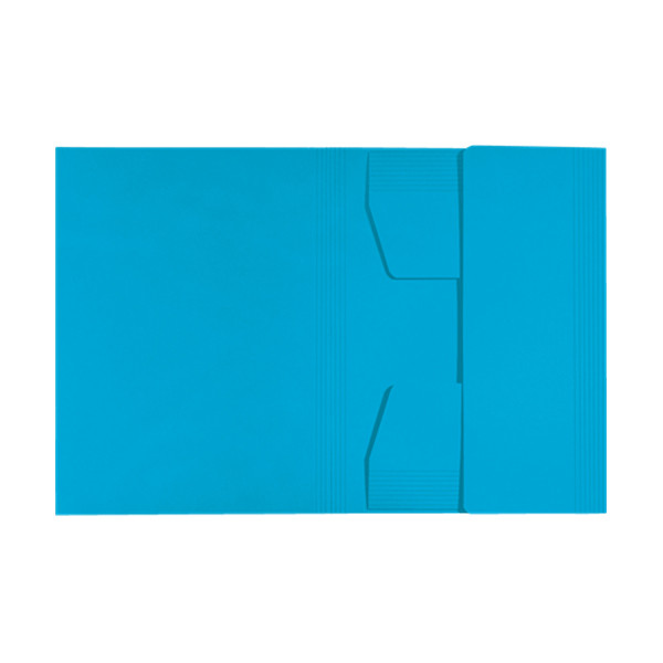 Leitz Recycle chemise cartonnée à 3 rabats A4 - bleu 39060035 227554 - 1