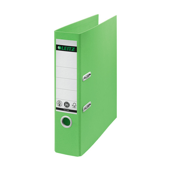 Classeur à Levier Leitz Style - Dos 80 Mm, Capacité 500 Feuilles - Bleu Foncé Effet Brossé - Mécanisme Breveté 180°
