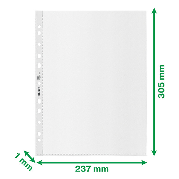 Leitz Recycle pochette transparente  A4+ 11 trous 100 microns (25 pièces) 40210003 226488 - 3
