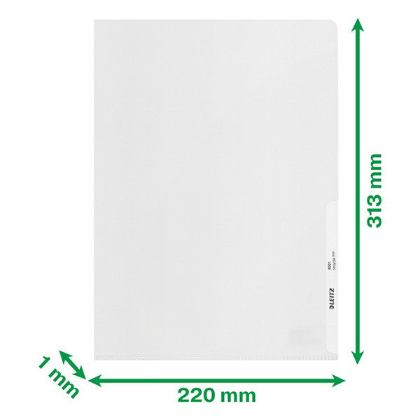 Leitz Recycle pochette transparente A4 140 microns (100 pièces) 40011003 226484 - 3