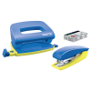 Leitz Urban Chic ensemble mini-agrafeuse et mini-perforatrice - bleu 55996032 226551