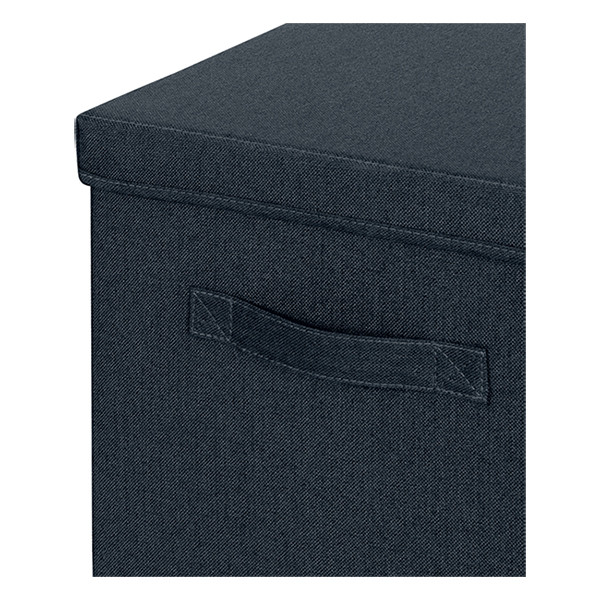 Leitz boîte de rangement en tissu grand format (2 pièces) - gris foncé 61450089 202505 - 3