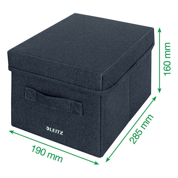 Leitz boîte de rangement en tissu petit format (2 pièces) - gris foncé 61460089 202507 - 5