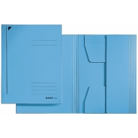 Leitz chemise à 3 rabats en carton avec lignes A3 (25 pièces) - bleu 39230035 202882